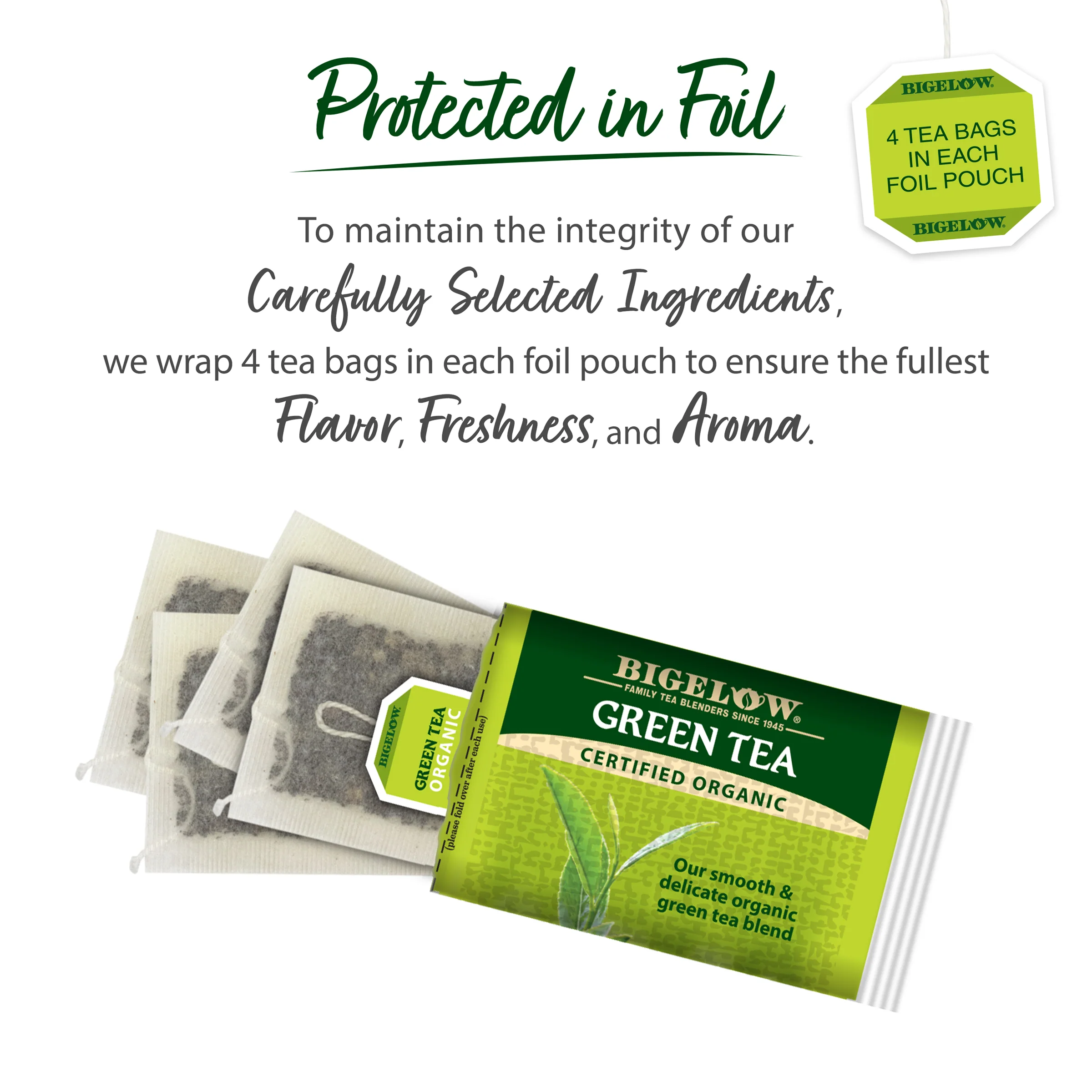 Organic Green Tea 40 Count - Image 4